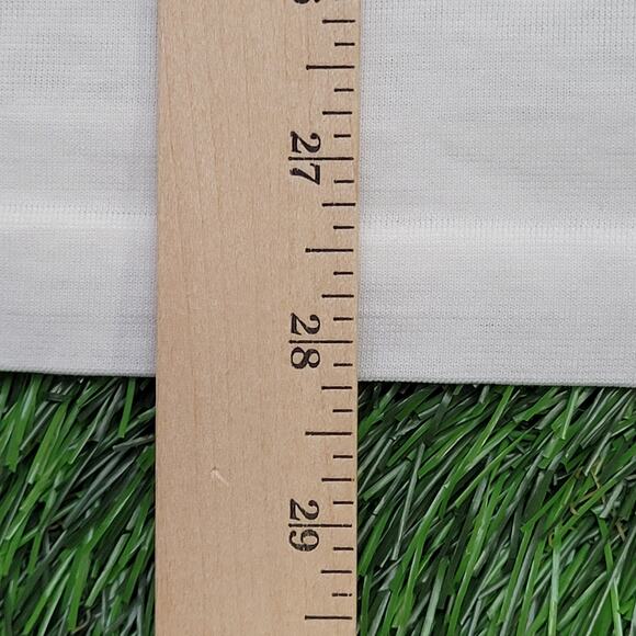 Vintage 90s Arrow MOD Polo Shirt M/L 21x28 Whtie Purple - Picture 12 of 12